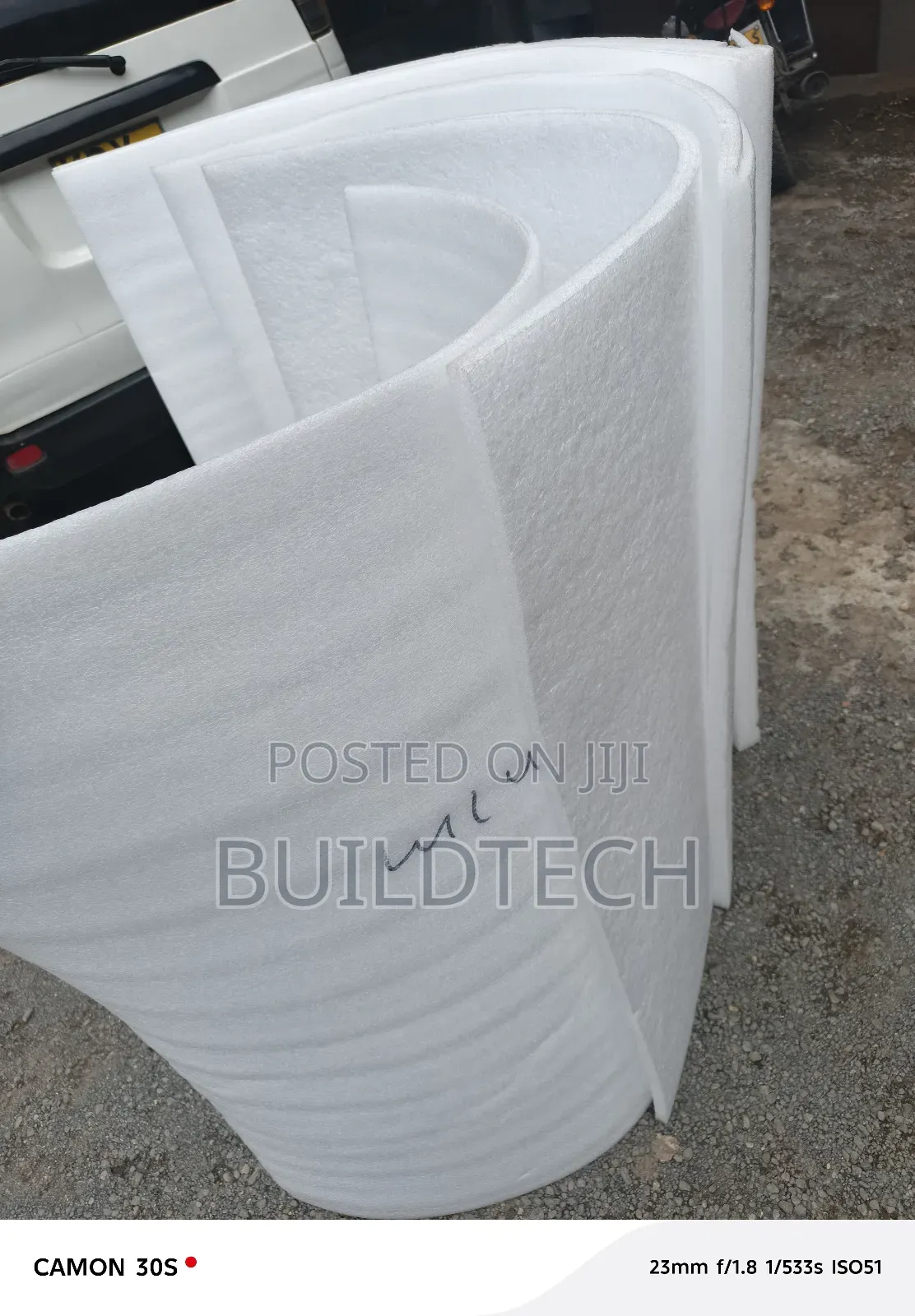 20mm Styrofoam – Crack Gap Filler