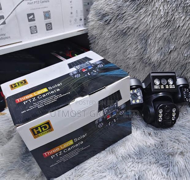 V380 4g Triple Lens Heavy Duty Solar CCTV