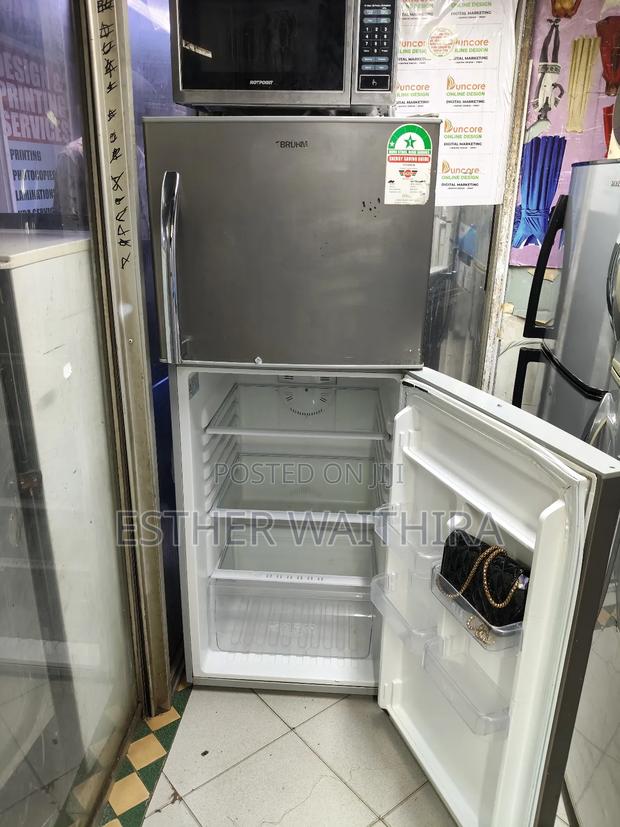 Super Clean Bruhm Dark Gray Double Doors Fridge - thumbnail 4