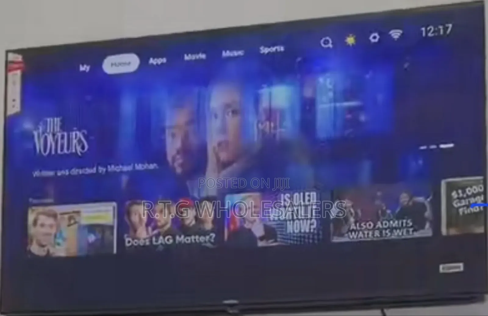 Decho 55′′ Smart Android Led Tv – Wifi Streaming Apps