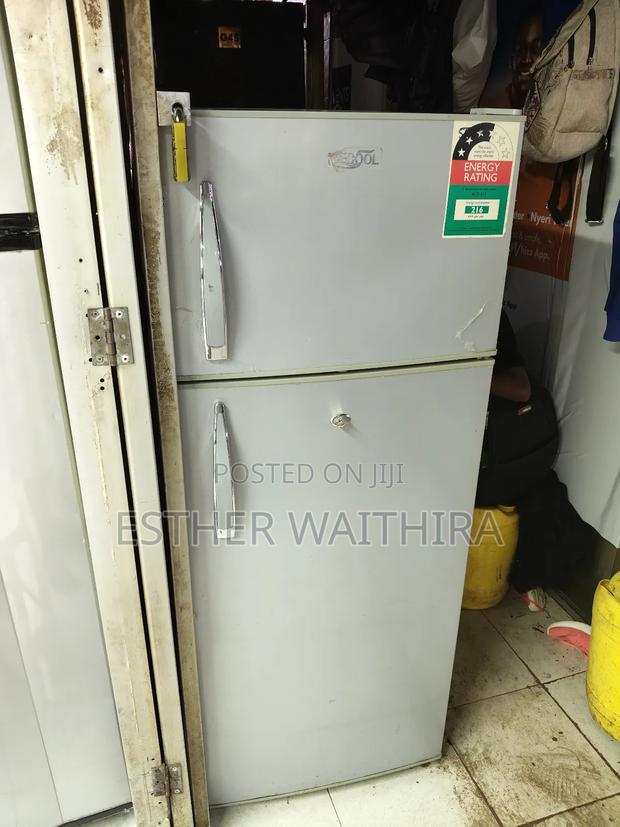 Super Clean Silver Icecool Double Doors Fridge - main view