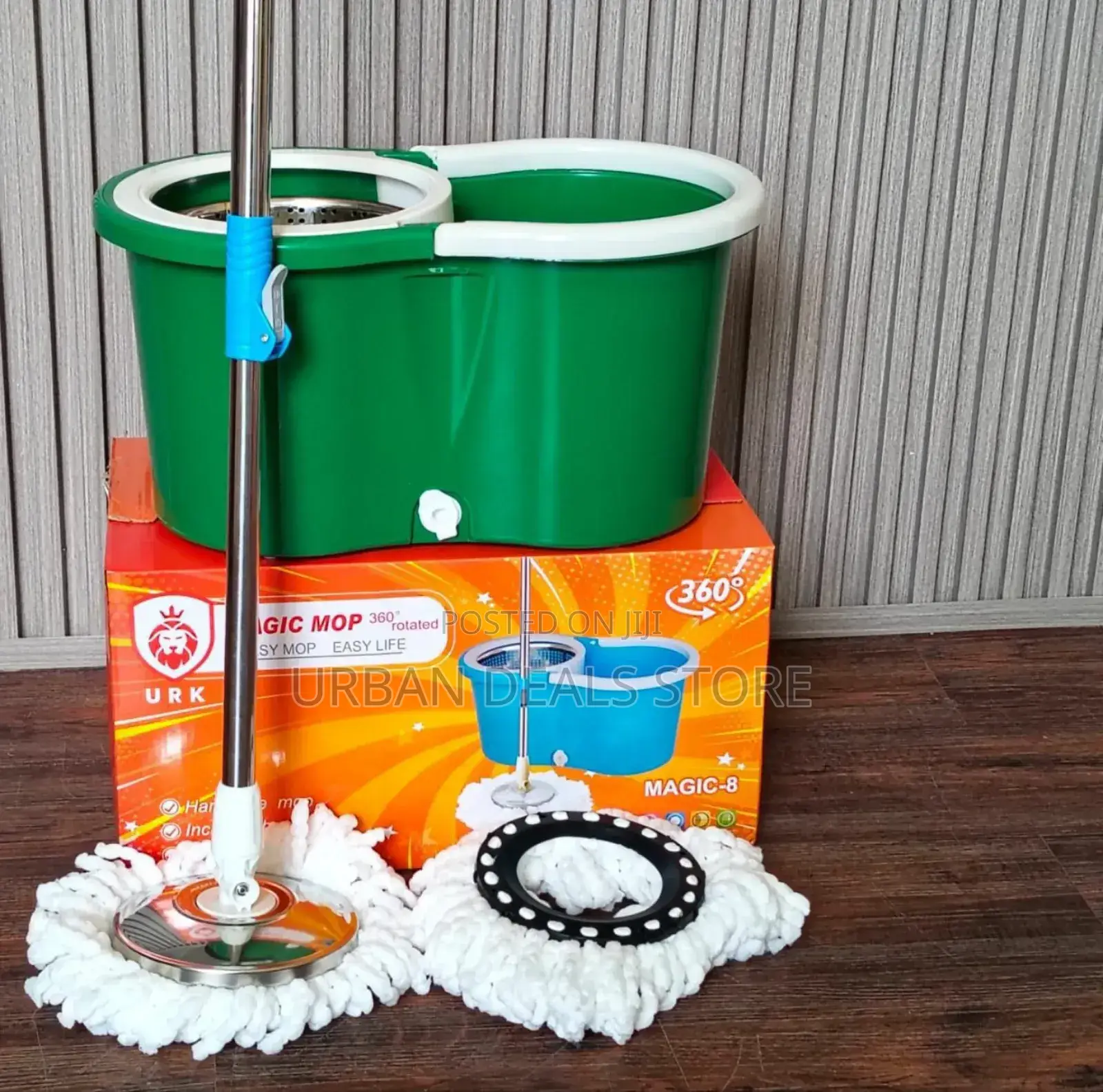 *Metallic Spin Mop *Only Dark Green Available*