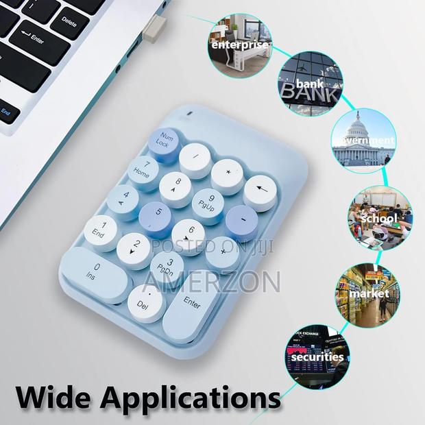 Wireless Number Pad, - thumbnail 4