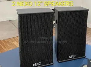 2 Set of Nexo 12" Professional Speakers 500w Output Power