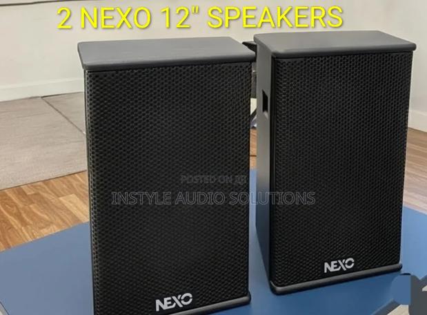 2 Set of Nexo 12" Professional Speakers 500w Output Power