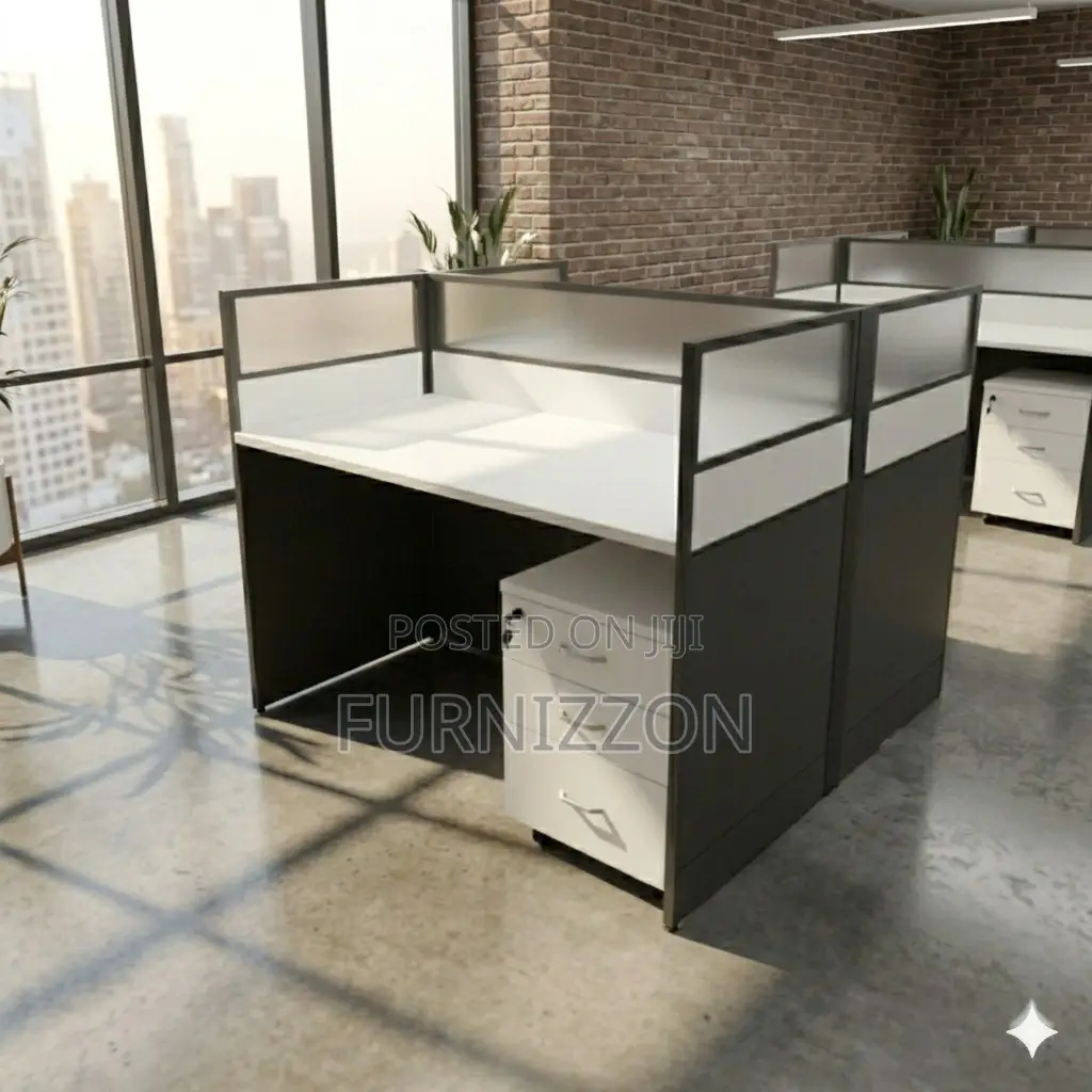 2 Seater Office Workstation Modern Design