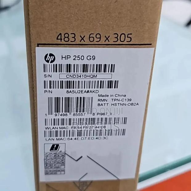 New Laptop HP 250 G10 8GB Intel Core i5 SSD 512GB - thumbnail 2