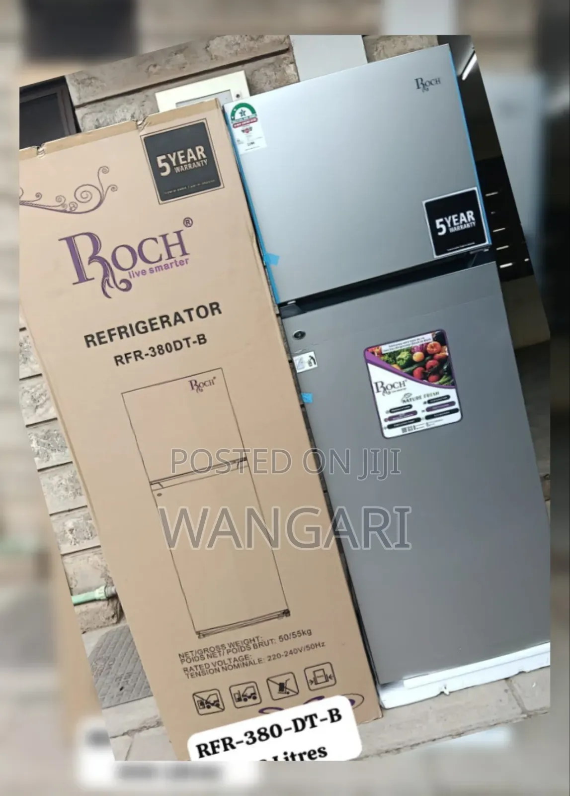 Restocked Roch 306litres With 5year Warranty