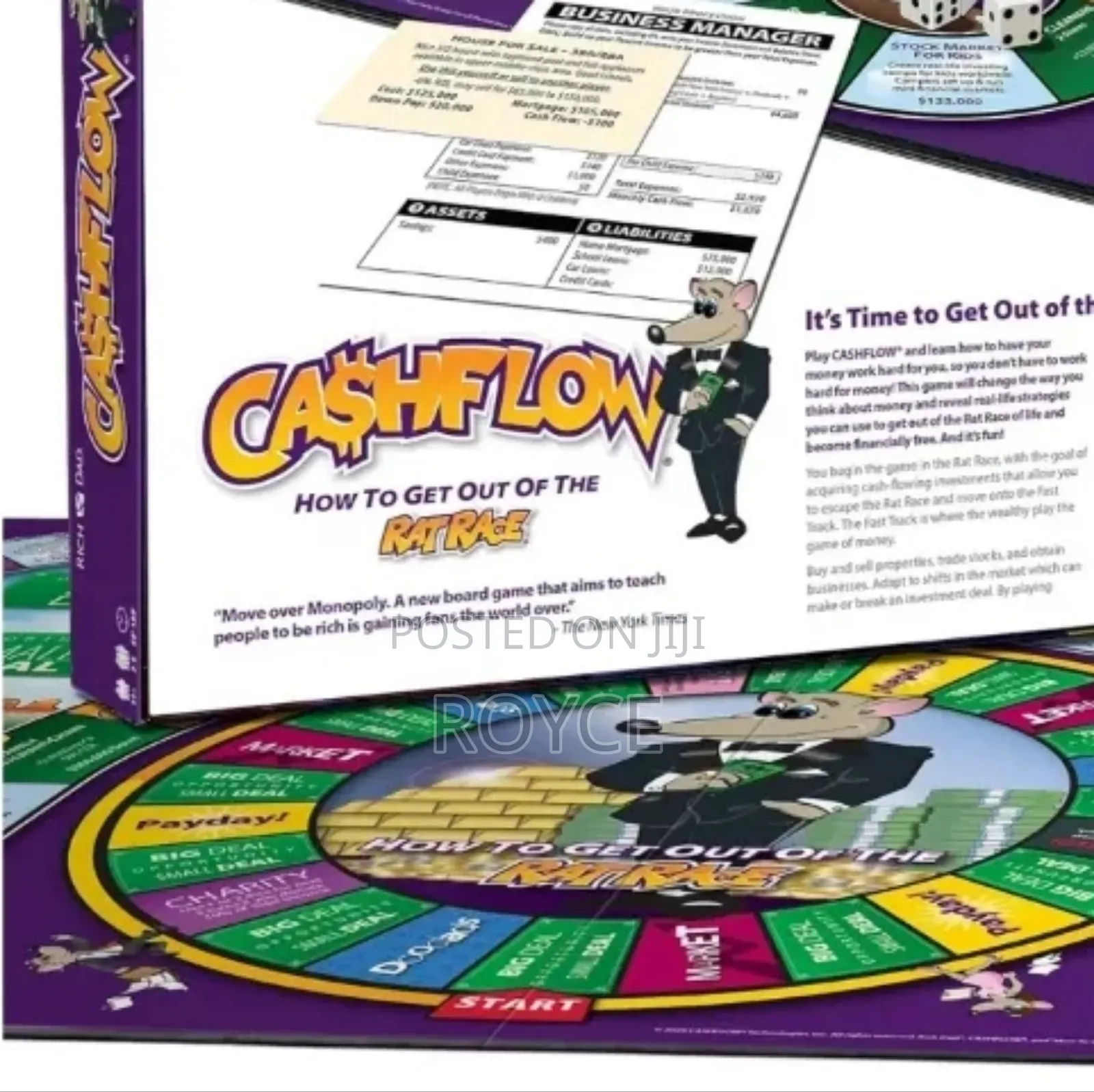Cashflow Original Board Game