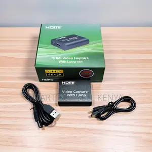 Hdmi Video Capture Card With Loop Out 1080p Usb Streaming Device