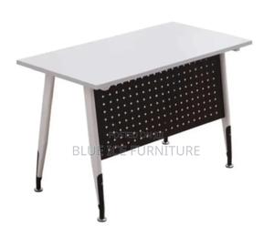 White Working Table - main view