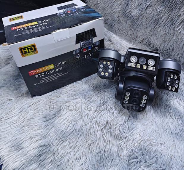 V380 4g Triple Lens High Performance Solar CCTV