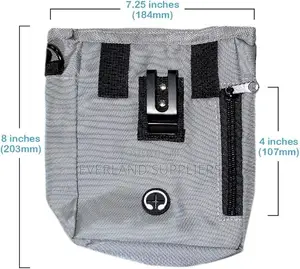 Treat Pouch With Poop Bag Dispenser