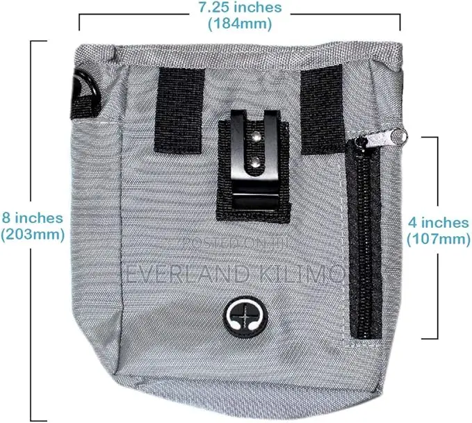 Treat Pouch With Poop Bag Dispenser