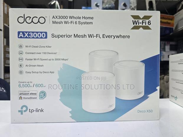 Deco X50 Ax3000 Whole Home Mesh Wifi 6 System Superior Mesh Wifi