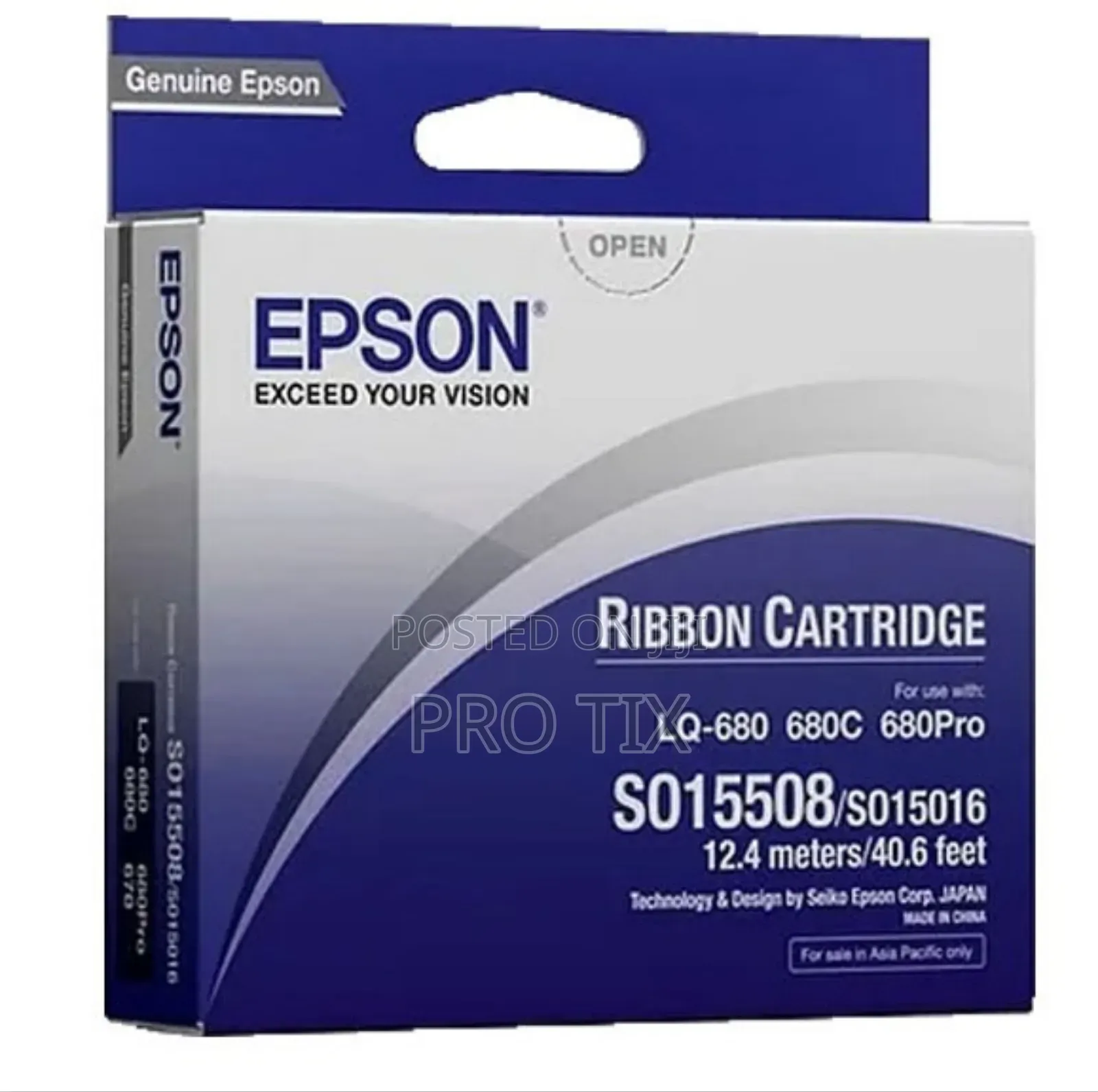 Epson Lq-680 Ribbon Cartridge – C13s015262
