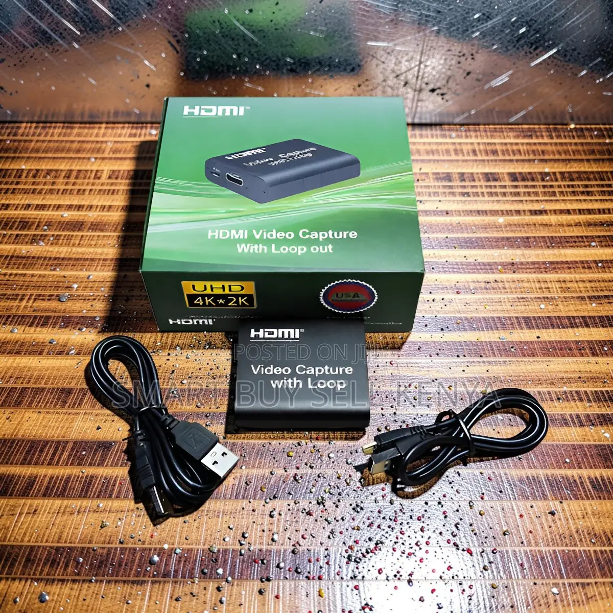 Full Hd Hdmi Video Capture Card With Loop Out Adapter