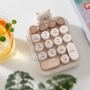 Cute Wireless Numeric Keypad With Silicone