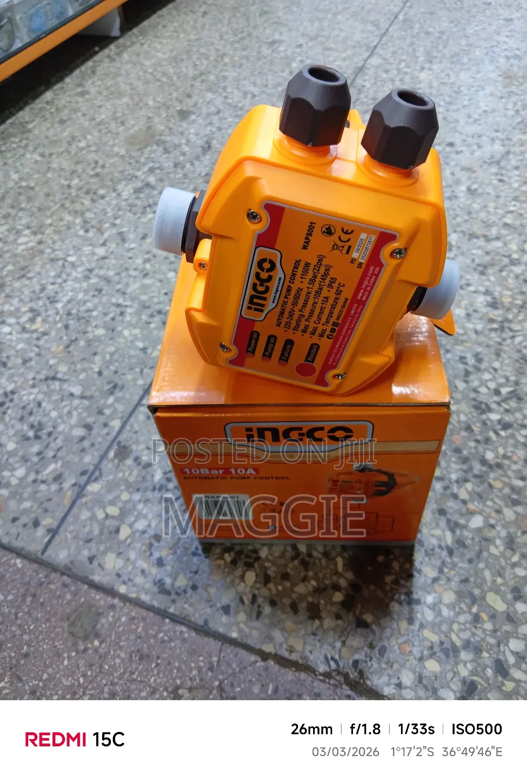 Ingco Automatic Pump Control