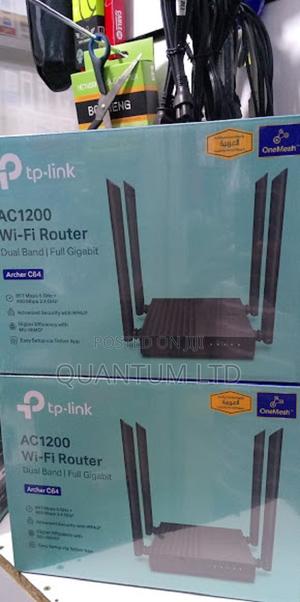 Tp Link Archer C64 Ac 1200 Wifi Router - thumbnail 2