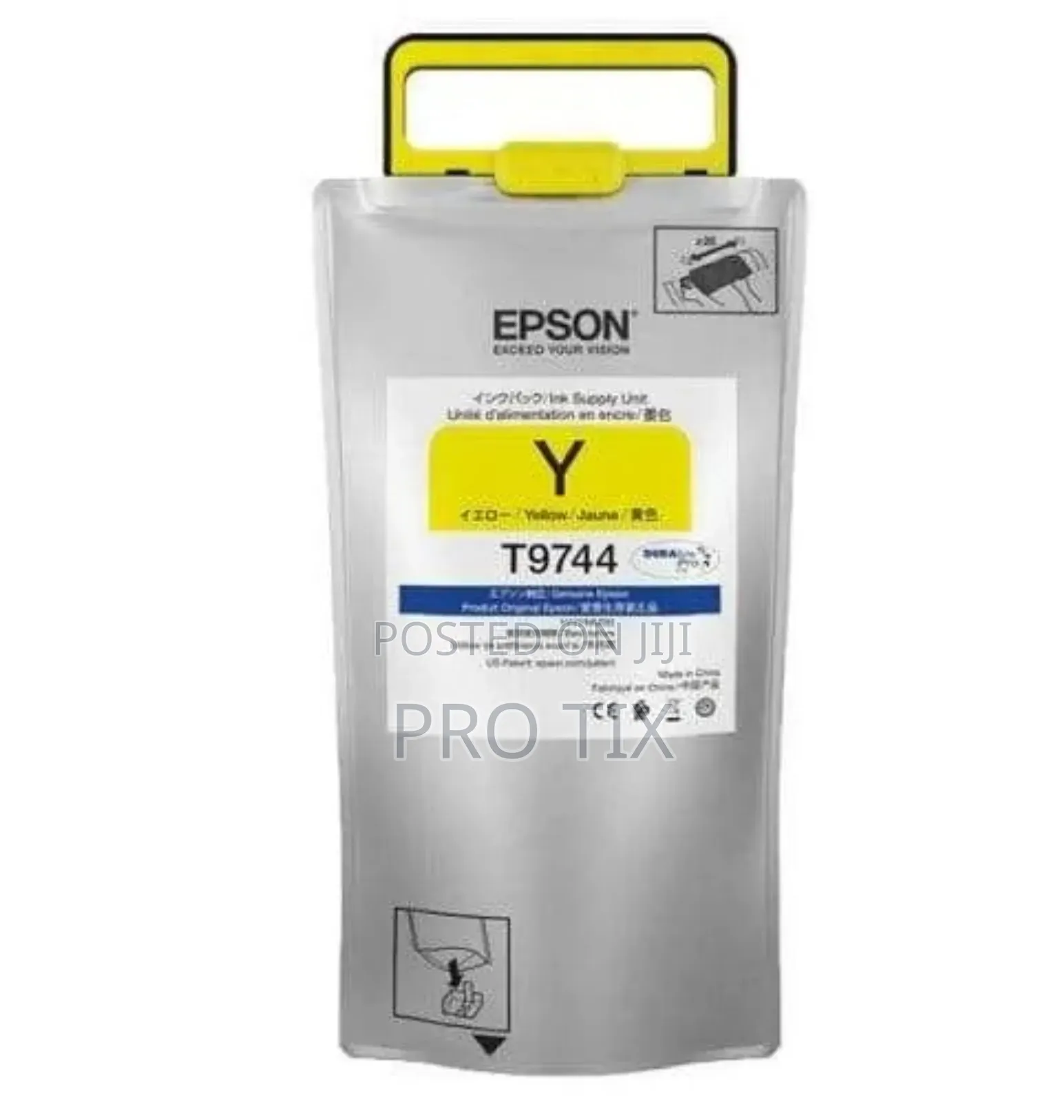 Epson T9744 Yellow XXL Ink Cartridge for Wf-C869r Series