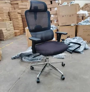 Office Chair With Mesh Backrest