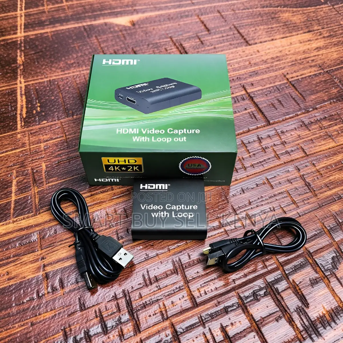 Plug and Play Hdmi Capture Card With Loop Out Usb