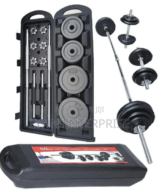 *York (50 Kg) Dumbbell Set*