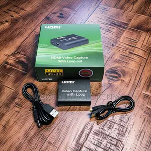 Hdmi Video Capture Card With Loop Out for Youtube Streaming