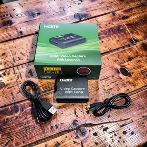 Hdmi Capture Card With Loop Out for Camera Recording