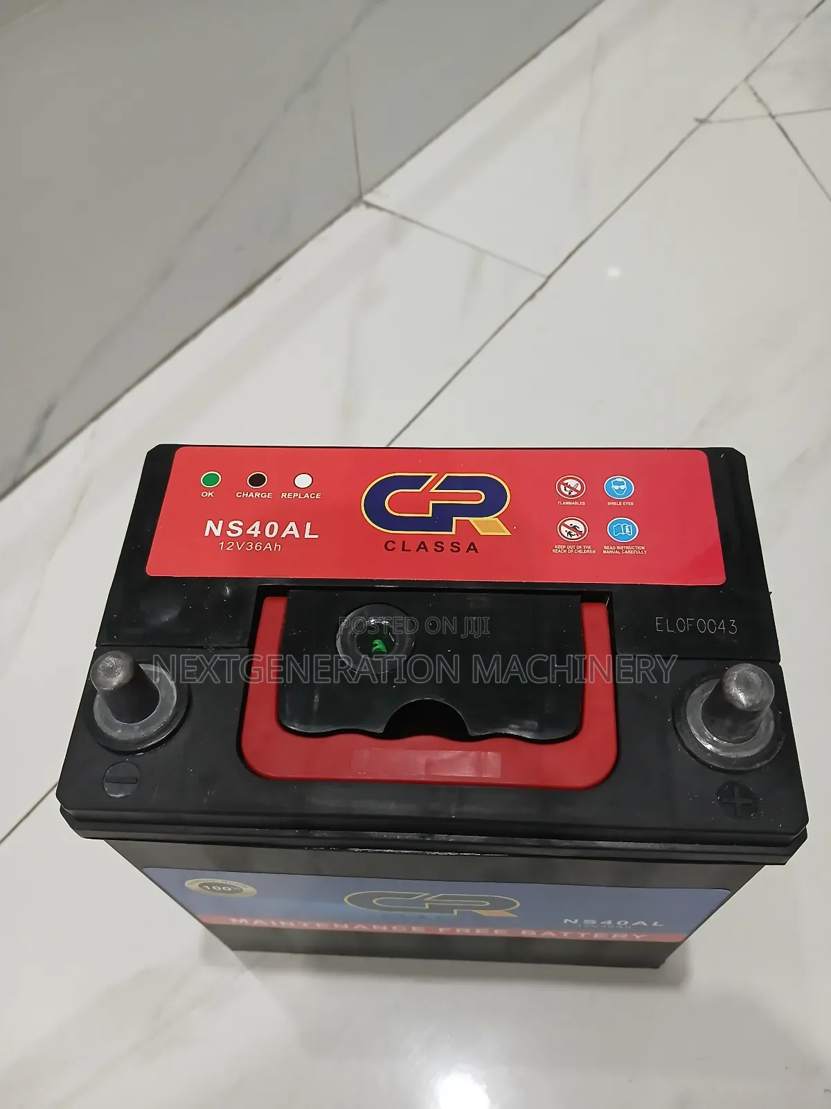 Maintenance Free Battery N 40