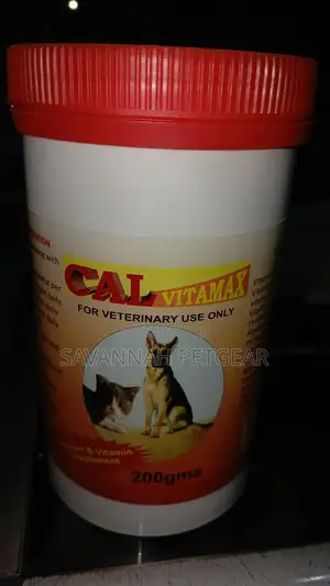 Calvitamax, Calcium Vitamin Supplement Designed for Dogs and Cats.