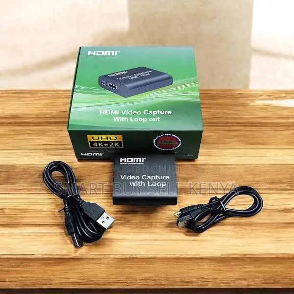 Hdmi Video Capture Card With Loop Out for Live Broadcast