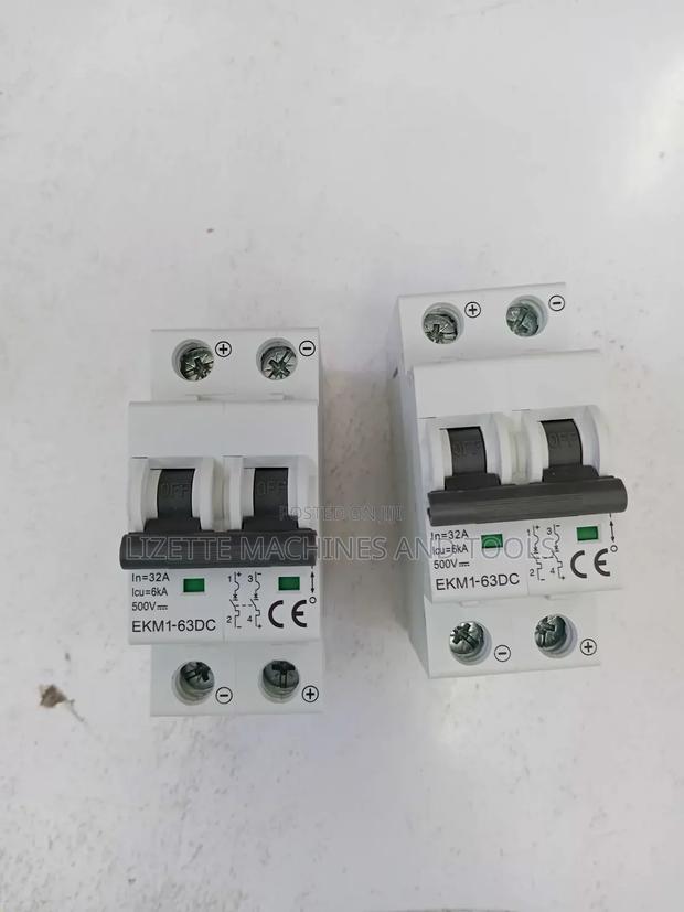 32a 2 Pole Dc Circuit Breaker Ekm1-63dc - thumbnail 2