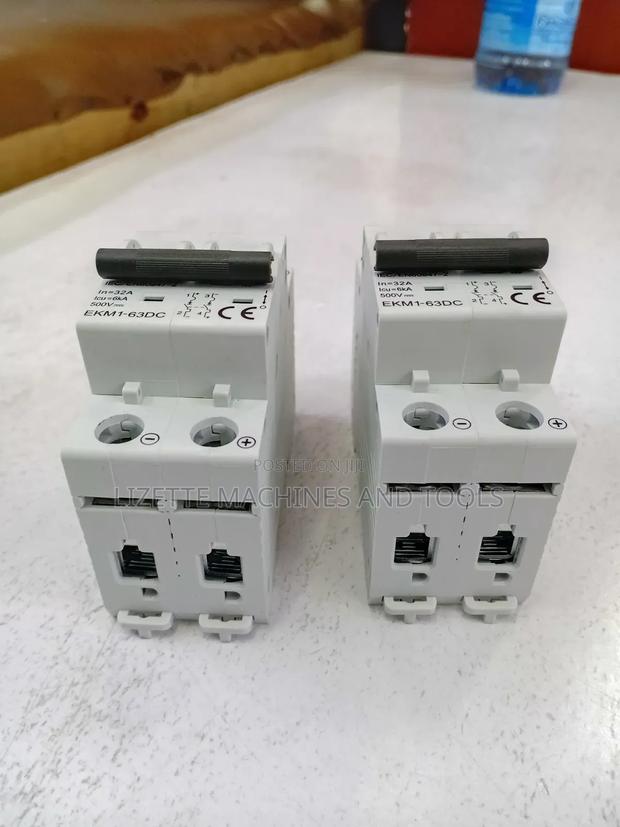 32a 2 Pole Dc Circuit Breaker Ekm1-63dc - thumbnail 3