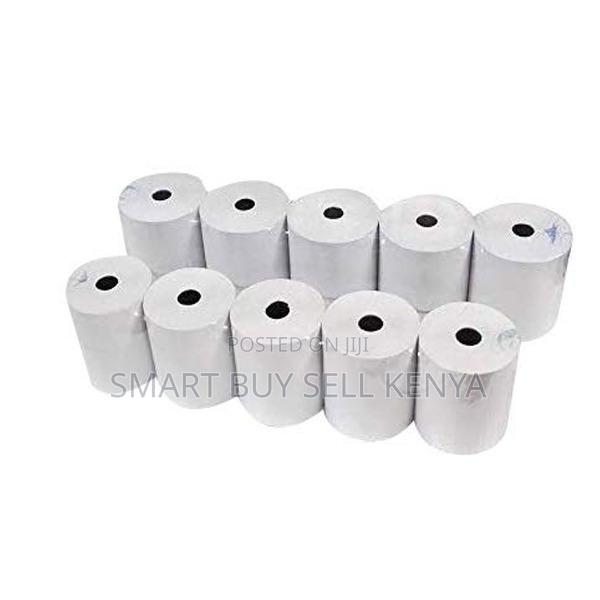 Reliable Quality 10 Pieces of 80mm by 80mm by 13mm Thermal Paper Rolls