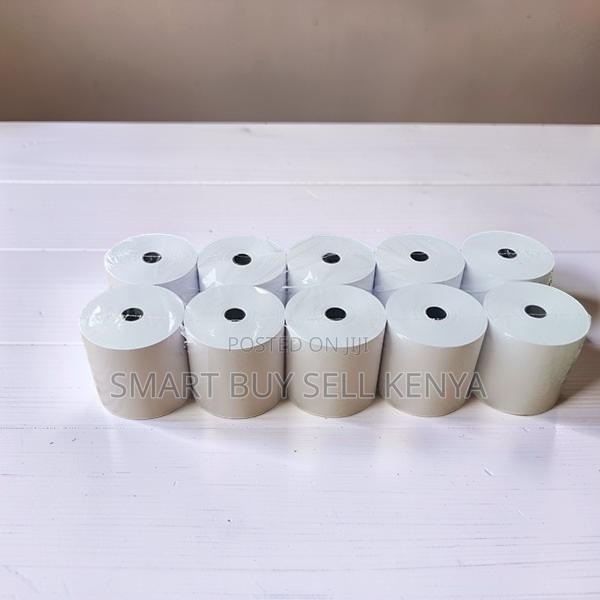 Cost Effective 10 Pieces of 80mm by 80mm by 13mm Thermal Paper Rolls