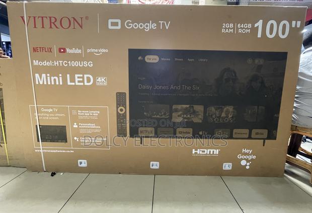 Vitron 100-inch 4k Uhd Mini Led Google Tv