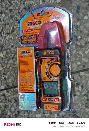Clamp Meter Ac/Dc