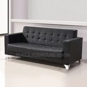 5-seater Leather Executive Office Sofa Set