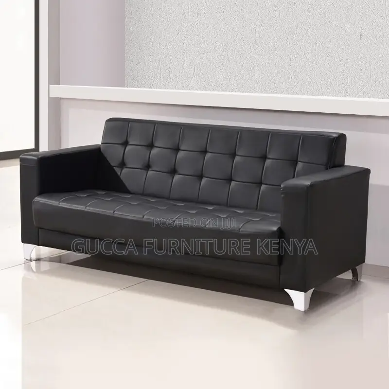5-seater Leather Executive Office Sofa Set