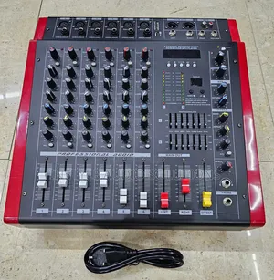 6 Channels Max Professional Powered Mixer 1000w Watts Usb/ Bluetooth