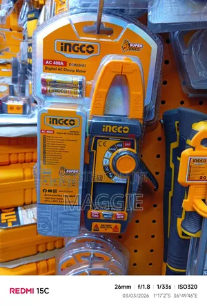 Digital Ac Clamp Meter