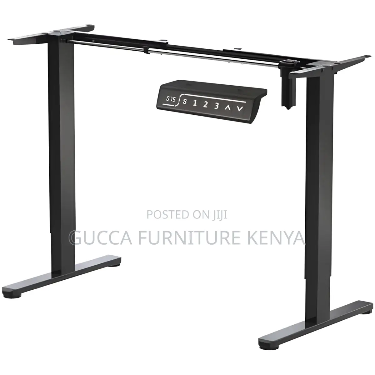 Black Electric Height Adjustable Standing Desk
