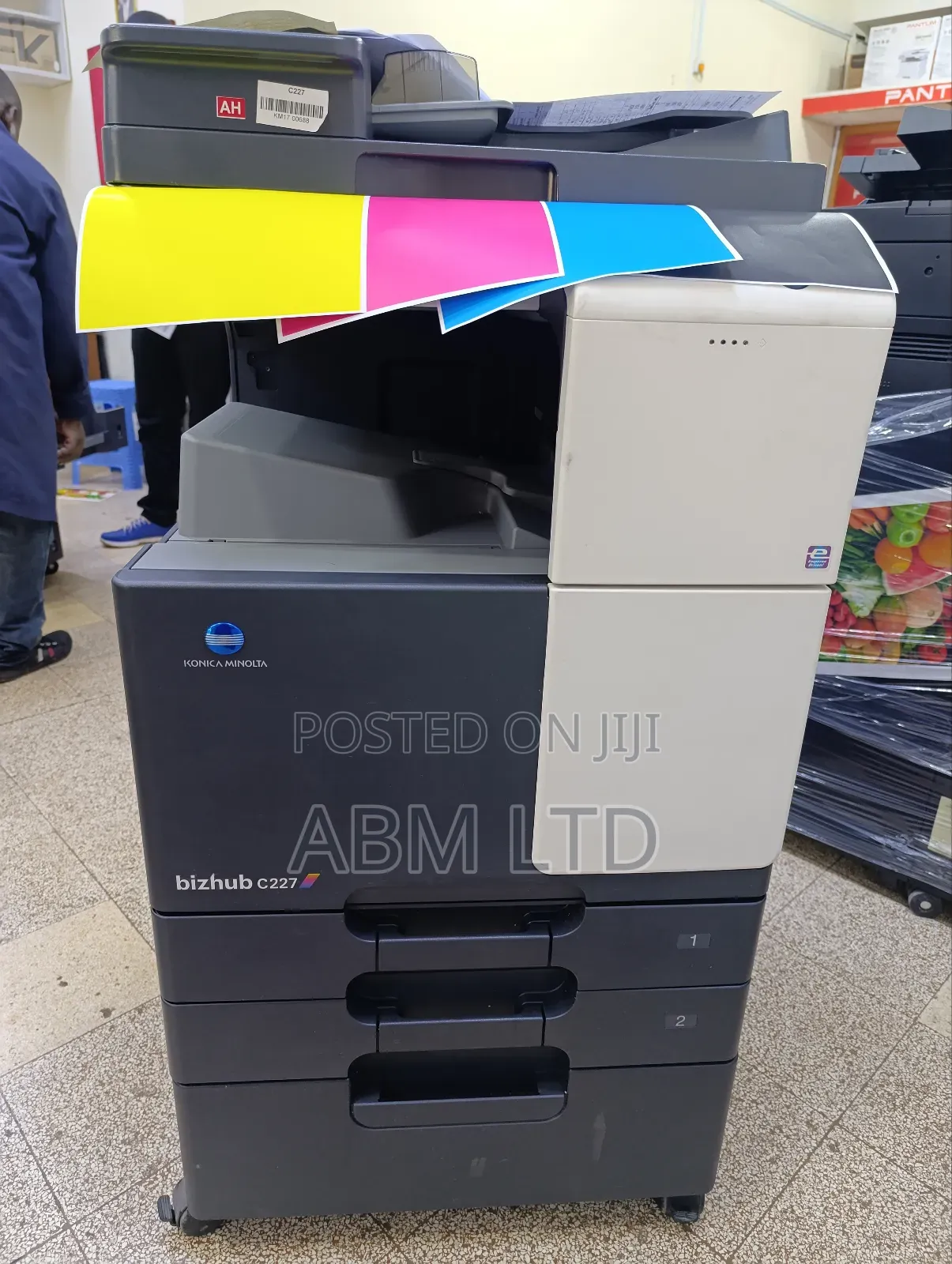 All in One Print Solution Konica Minolta C227 Colour Laser MFP