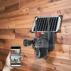 Human Movement Detection 20mp Hd 4g PTZ Triple Lens Solar Camera