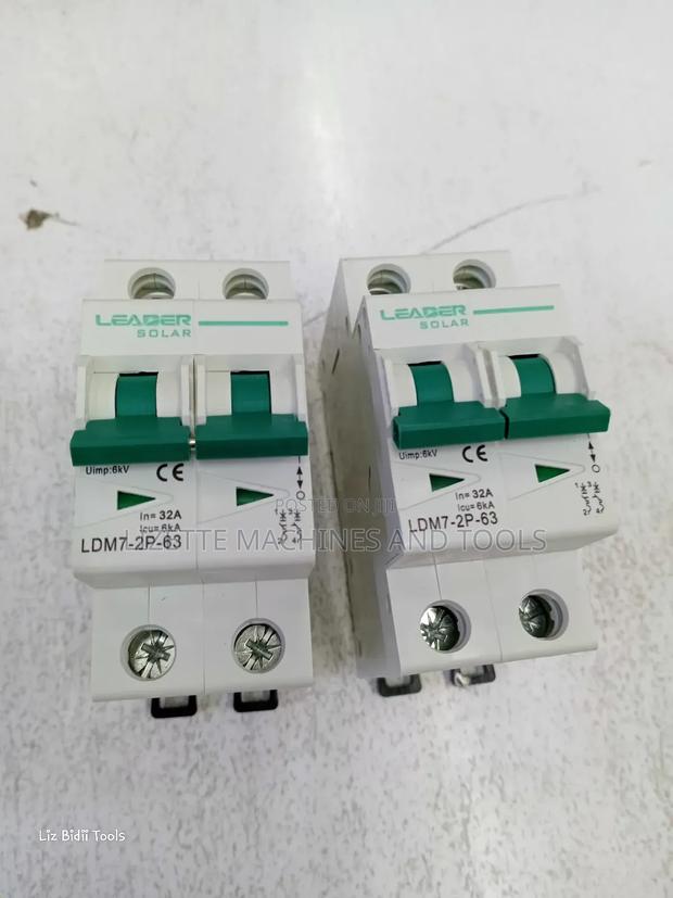 Leader 32amps Dc Circuit Breaker 2 Pole - thumbnail 3