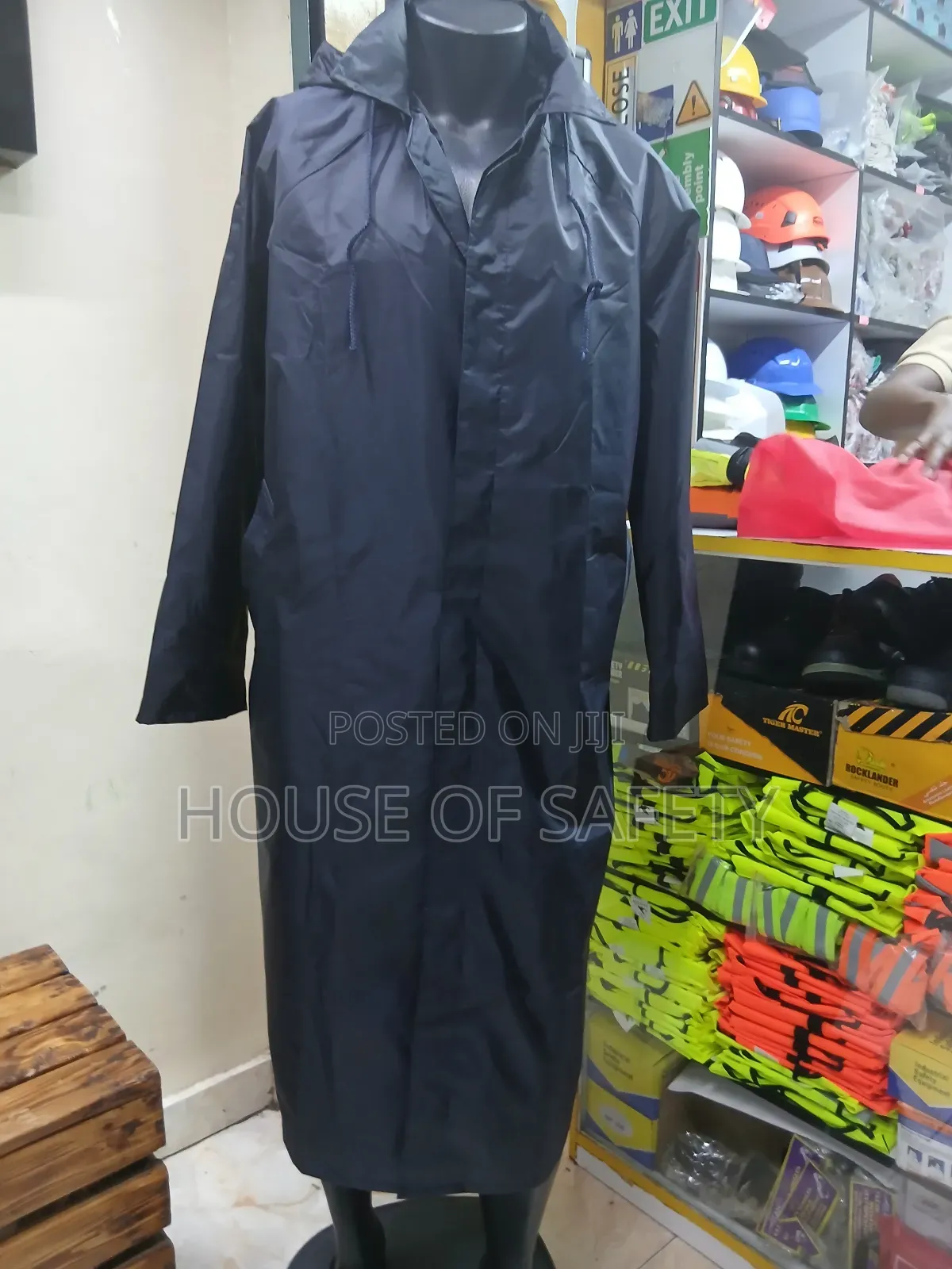 Vonational Members Rain Coats Dark Navy