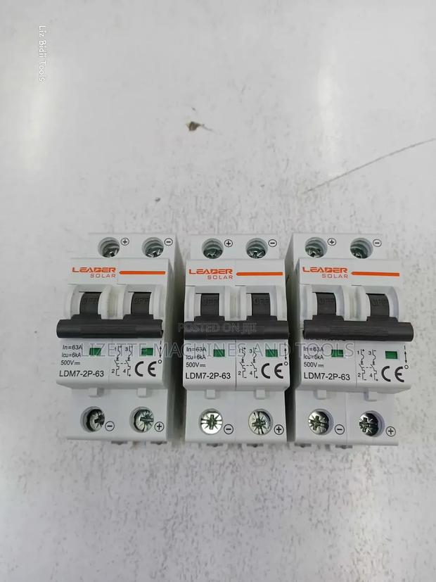 Leader 63a Dc Circuit Breaker 500v - main view