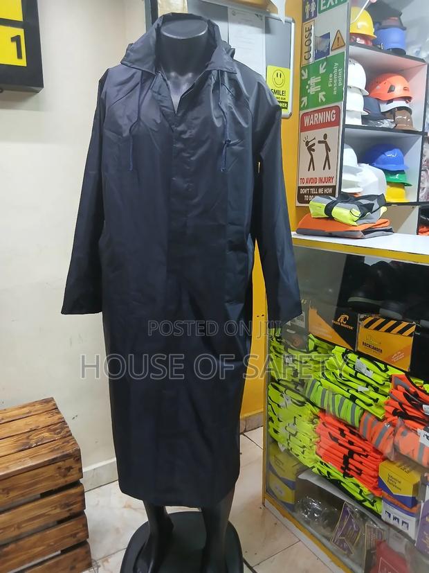 Contrasting Colour Rain Coats
